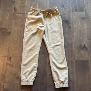Boys Children’s Place Khaki Joggers Performance Stretch Size 8
